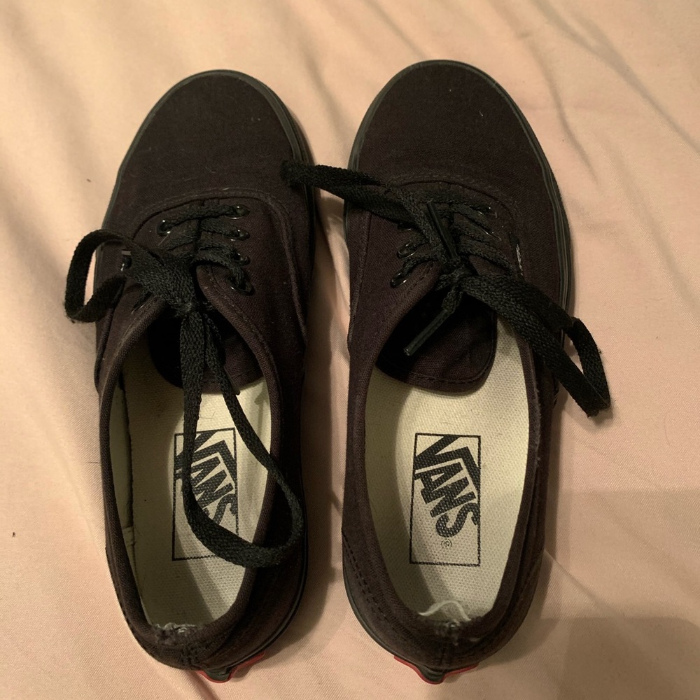 All black vans